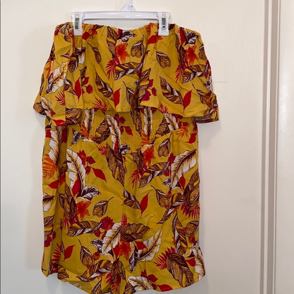 Fall themed romper.
